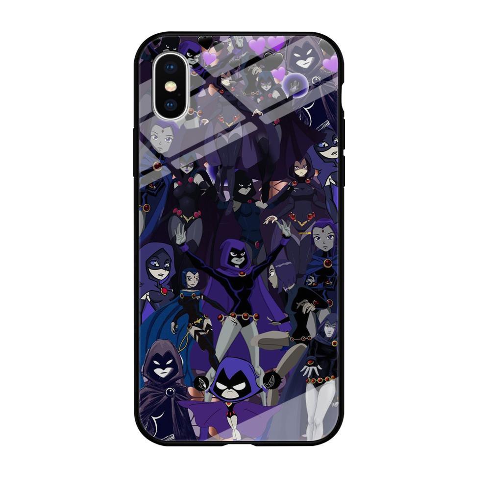 Teen Titans Raven Wallpapers iPhone XS Case-Oxvistore