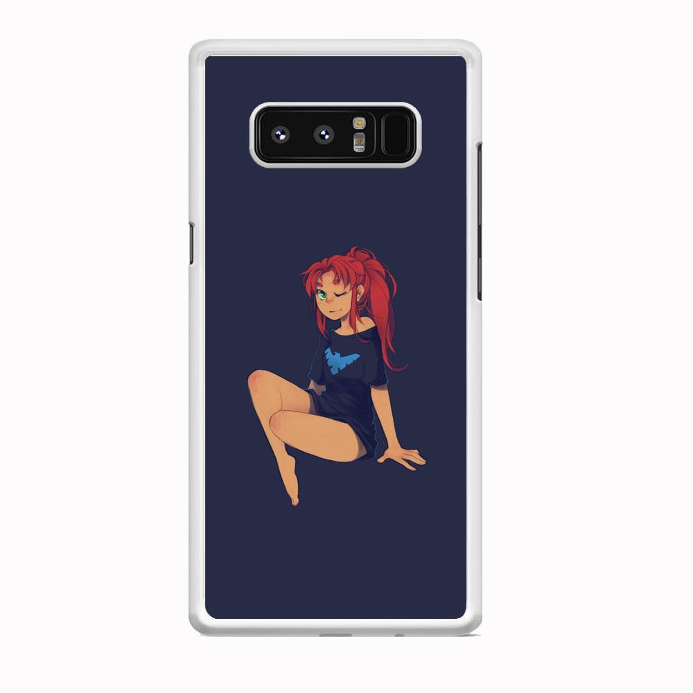 Teen Titans Star Fire Beauty Samsung Galaxy Note 8 Case-Oxvistore