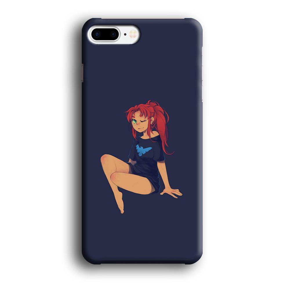 Teen Titans Star Fire Beauty iPhone 8 Plus Case-Oxvistore