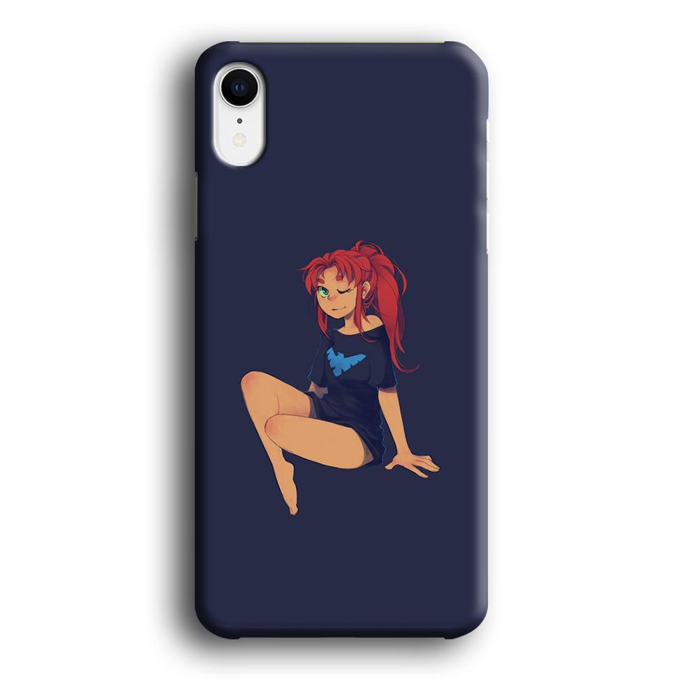 Teen Titans Star Fire Beauty iPhone XR Case-Oxvistore