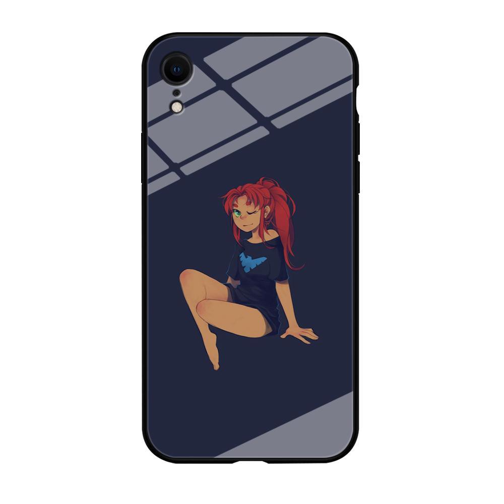 Teen Titans Star Fire Beauty iPhone XR Case-Oxvistore