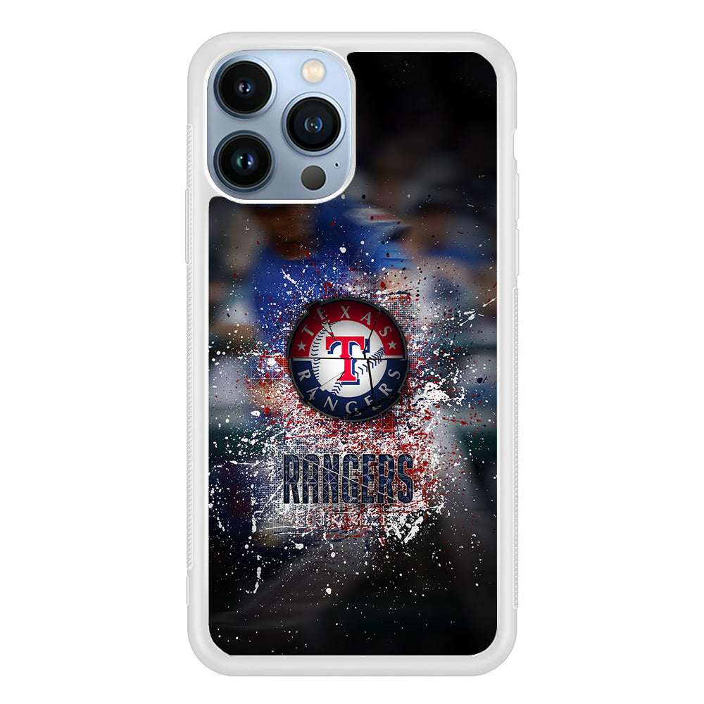 Texas Rangers Logo 2D Rubber Phone Case