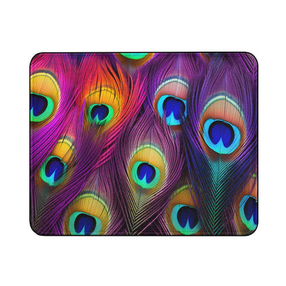 Texture of Peacock Tail Mouse Pads-18x21 CM-Oxvistore