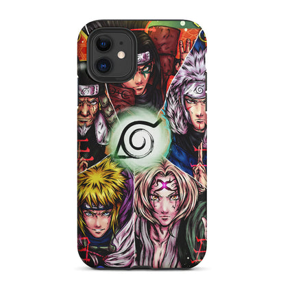 The 5 Hokage Art 2 in 1 Tough Phone Case