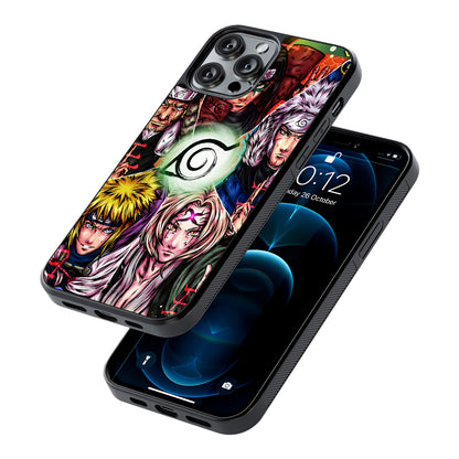 The 5 Hokage Art 2D Rubber Phone Case