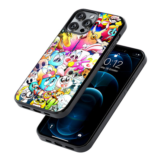 The Amazing World of Gumball Character 2D Rubber Phone Case