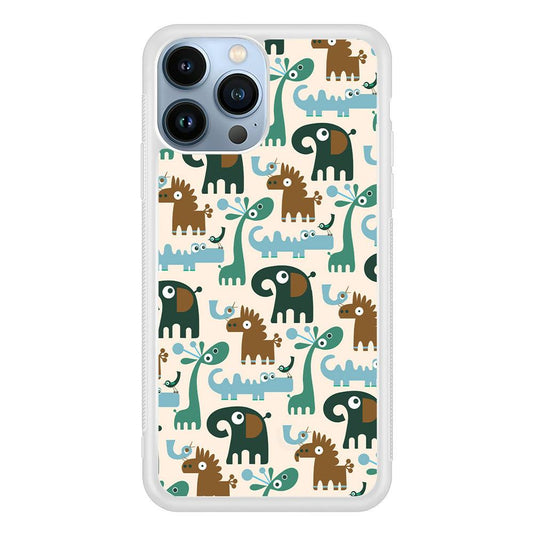 The Animal Expression Modern Shapes iPhone 13 Pro Case-Oxvistore