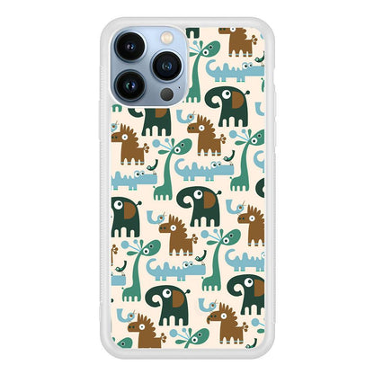 The Animal Expression Modern Shapes iPhone 15 Pro Max Case-Oxvistore