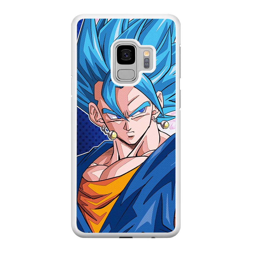 The Bluish Saiyan Stare Samsung Galaxy S9 Case-Oxvistore