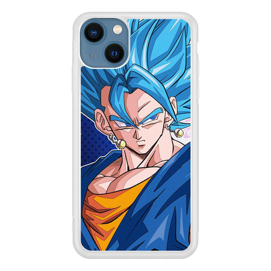 The Bluish Saiyan Stare iPhone 13 Case-Oxvistore