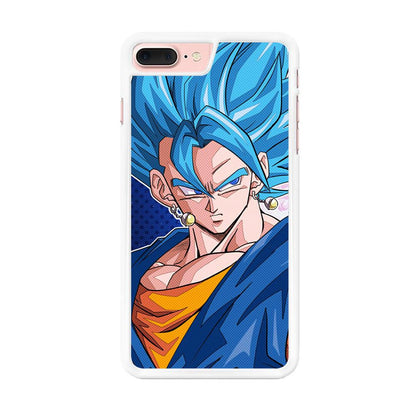 The Bluish Saiyan Stare iPhone 7 Plus Case-Oxvistore