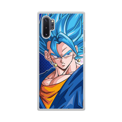 The Bluish Saiyan Stare Samsung Galaxy Note 10 Plus Case-Oxvistore