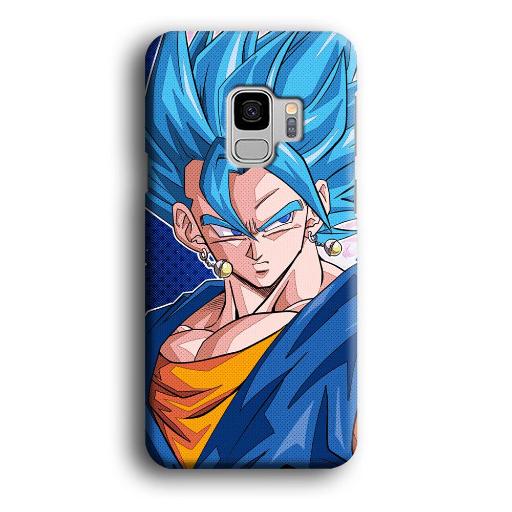 The Bluish Saiyan Stare Samsung Galaxy S9 Case-Oxvistore