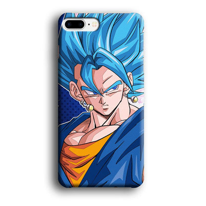 The Bluish Saiyan Stare iPhone 7 Plus Case-Oxvistore