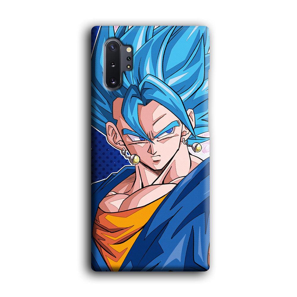 The Bluish Saiyan Stare Samsung Galaxy Note 10 Plus Case-Oxvistore