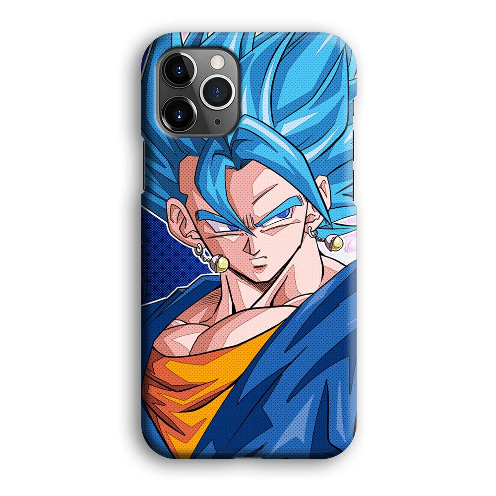 The Bluish Saiyan Stare iPhone 12 Pro Max Case-Oxvistore