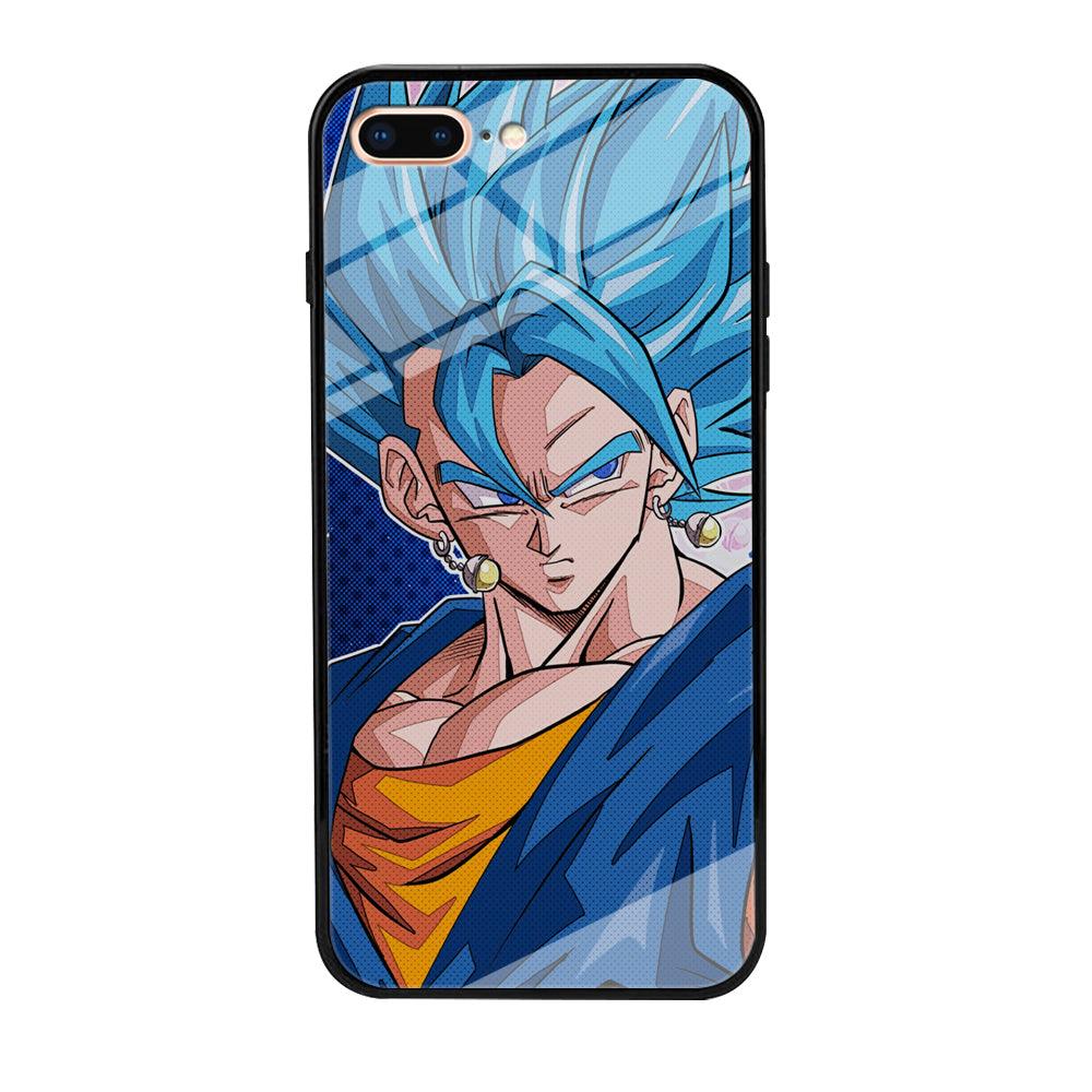 The Bluish Saiyan Stare iPhone 7 Plus Case-Oxvistore