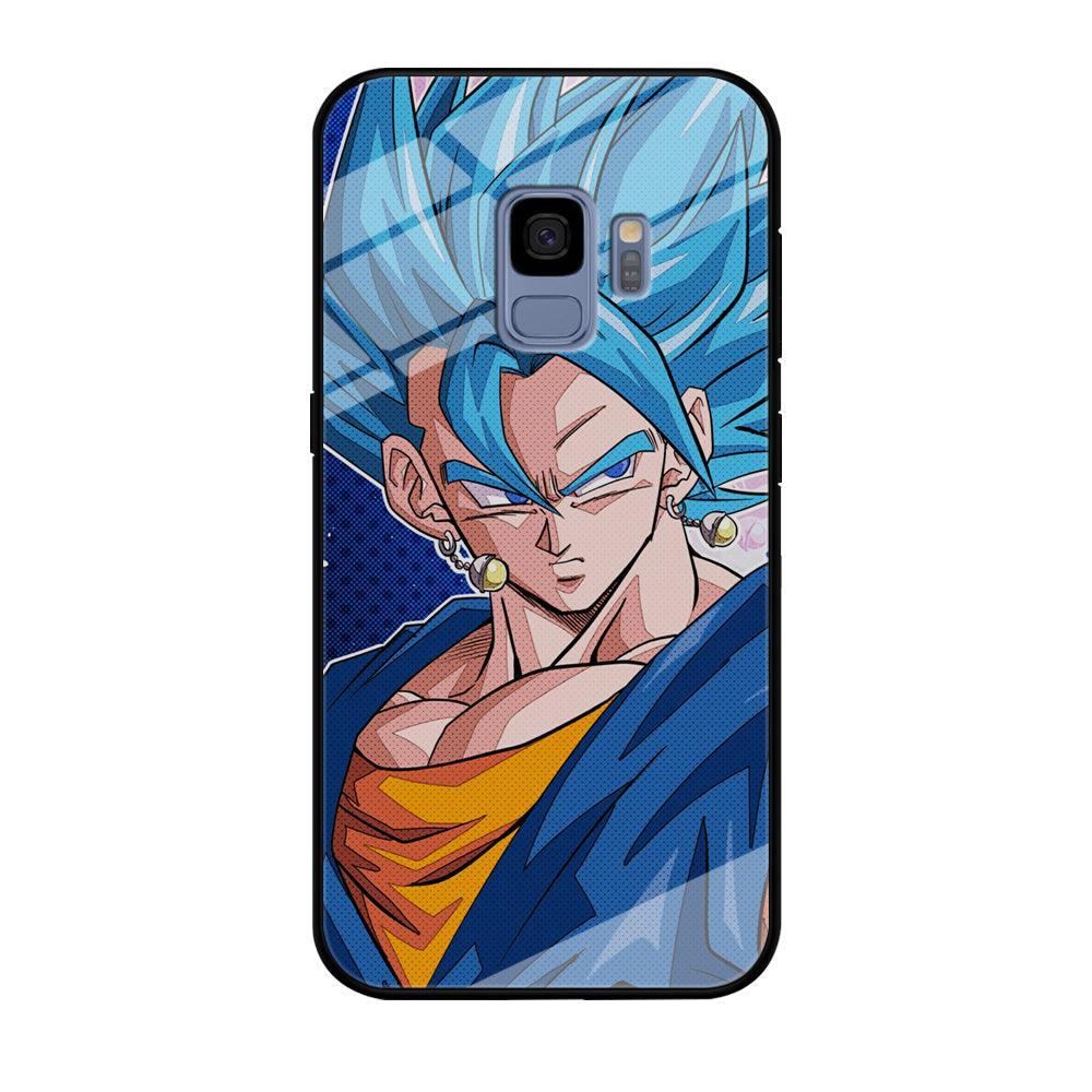 The Bluish Saiyan Stare Samsung Galaxy S9 Case-Oxvistore