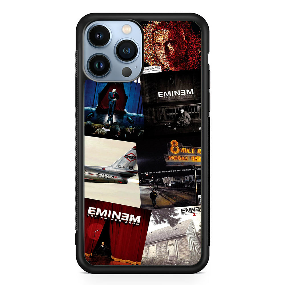 The Eminem Album Cover 2D Rubber Phone Case