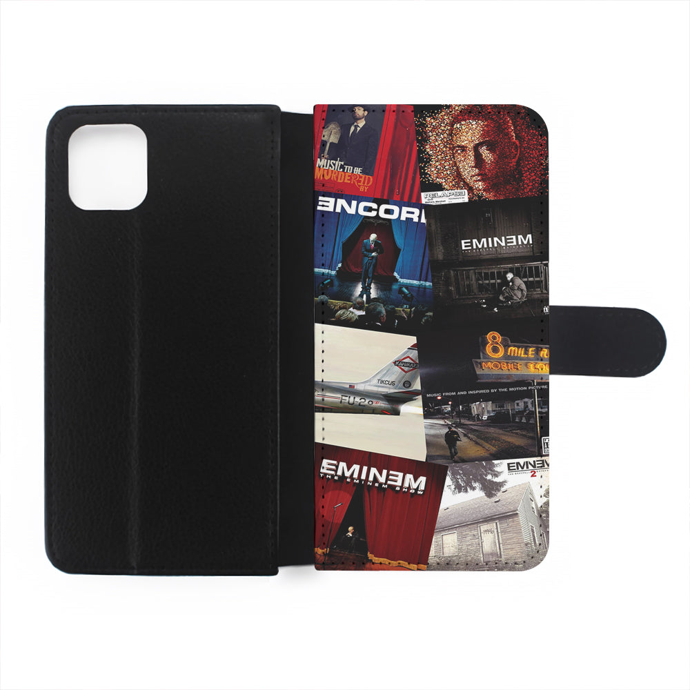 The Eminem Album Cover Flip Wallet Phone Case