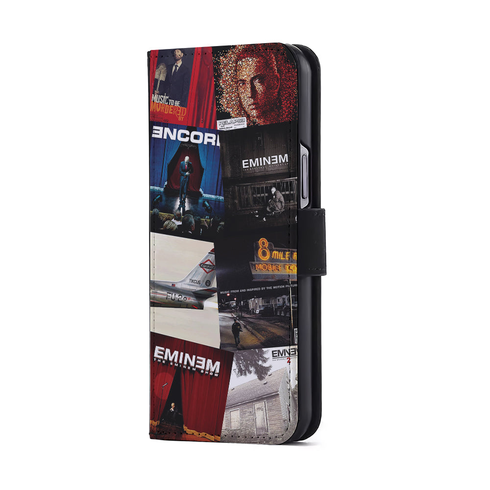 The Eminem Album Cover Flip Wallet Phone Case