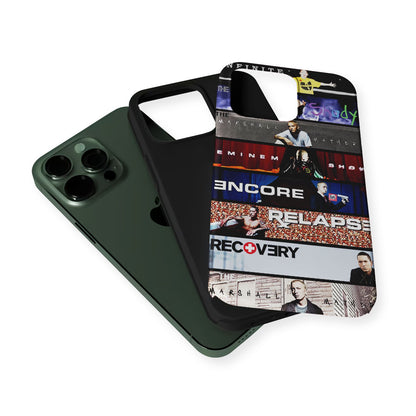 The Eminem Show Tracklist Poster 2 in 1 Tough Phone Case