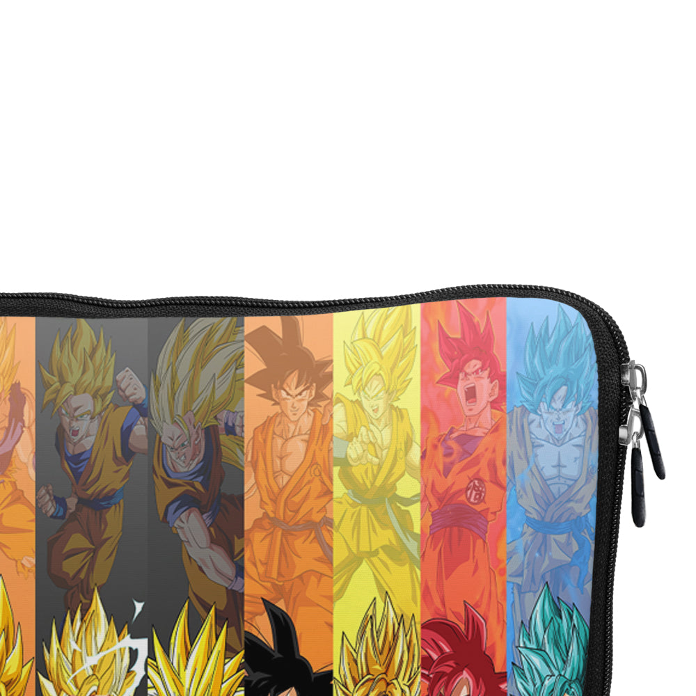 The Evolution of Goku Dragon Ball Laptop Sleeve Protective Cover