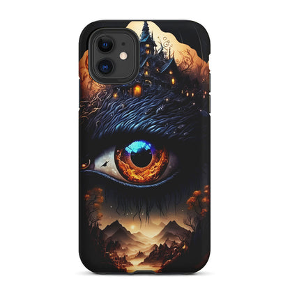 The Eye of Sauron Fantasy Art 2 in 1 Tough Phone Case