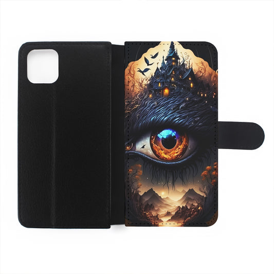 The Eye of Sauron Fantasy Art Flip Wallet Phone Case