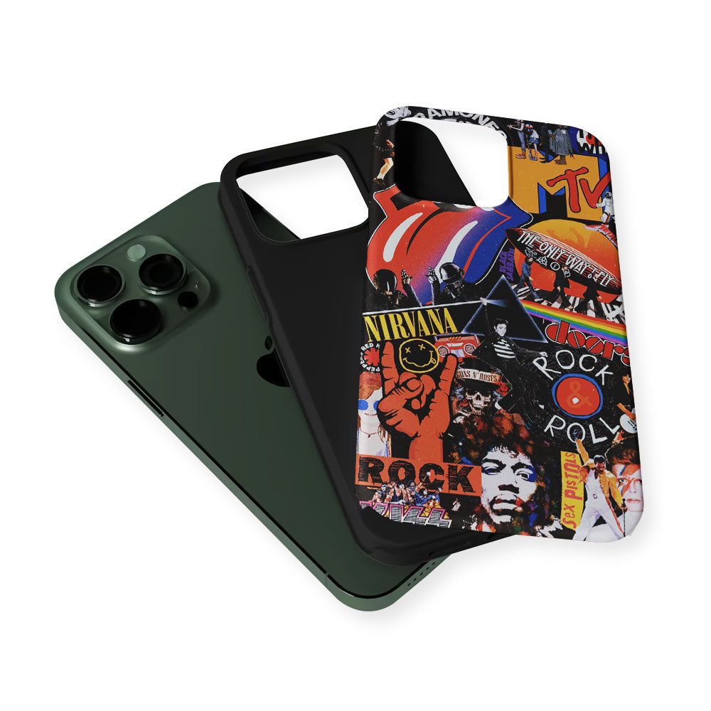 The Famous Musicians and Bands 2 in 1 Tough Phone Case