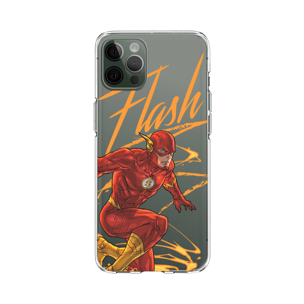 The Flash Fast as Light Clear Soft Case