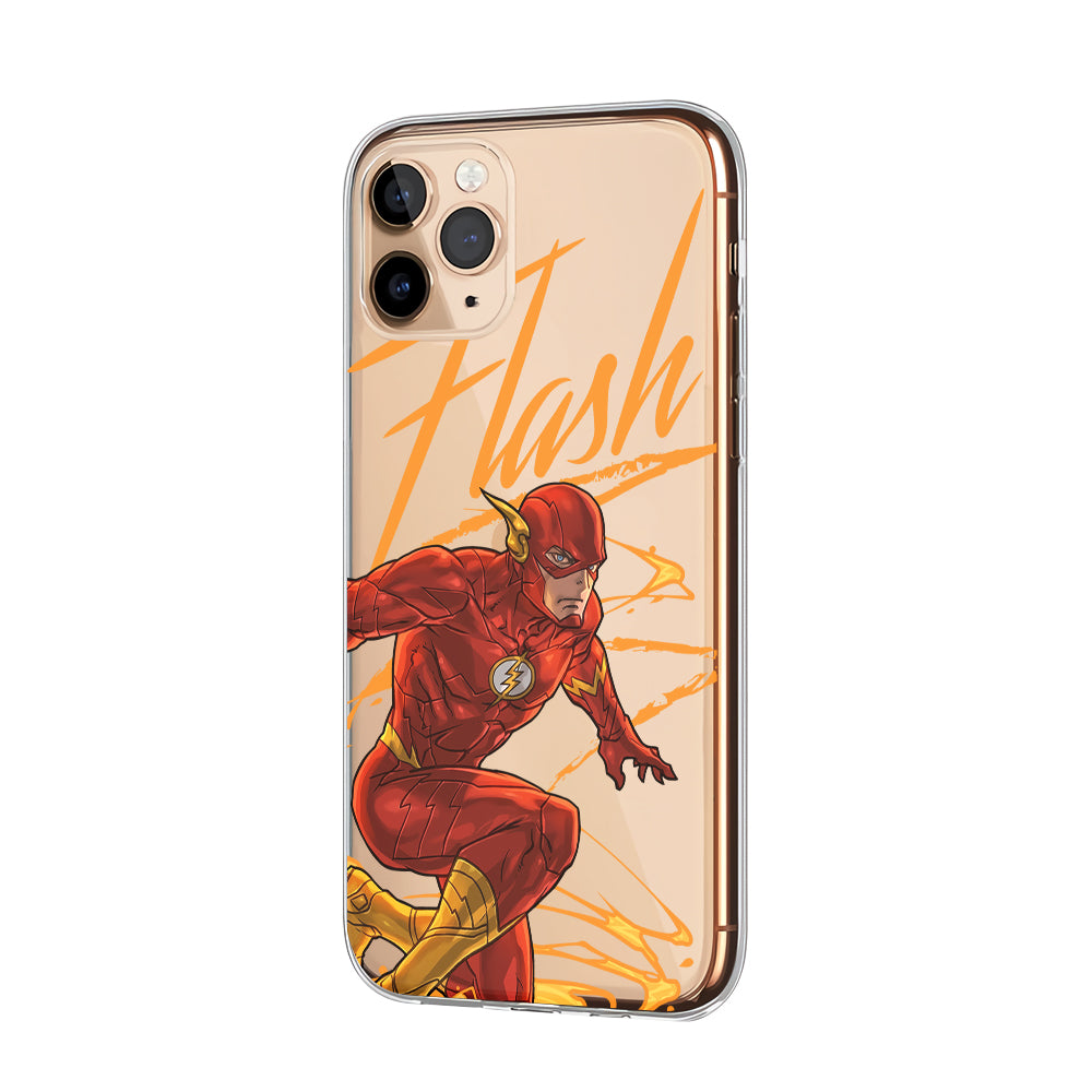 The Flash Fast as Light Clear Soft Case