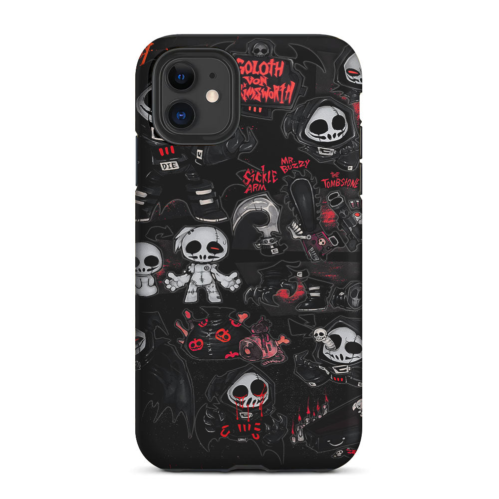 The Grim Reaper 2 in 1 Tough Phone Case