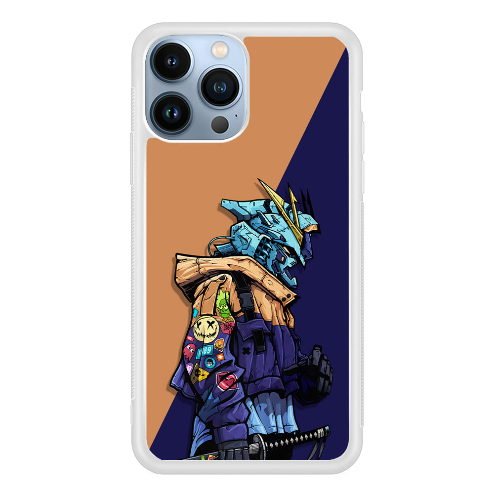 The Gundam Ronin Hypebeast 2D Rubber Phone Case