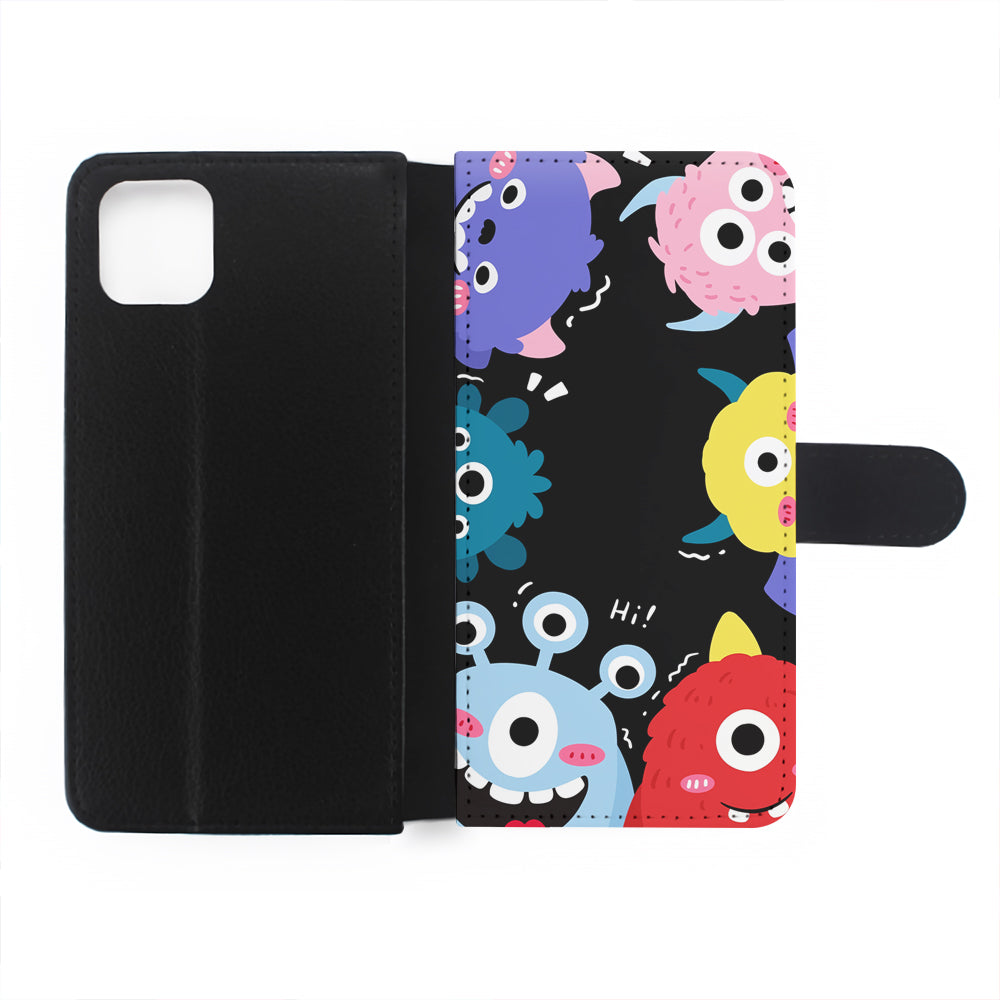 The Little Monsters Flip Wallet Phone Case