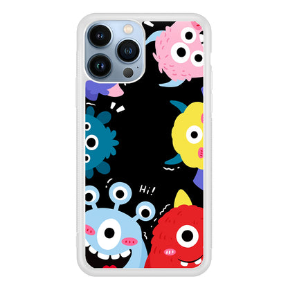 The Little Monsters 2D Rubber Phone Case