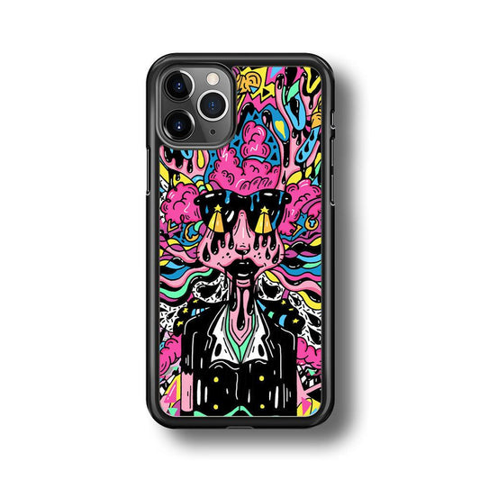 The Melted Lady iPhone 11 Pro Case-Rubber White (2D Case)-Oxvistore