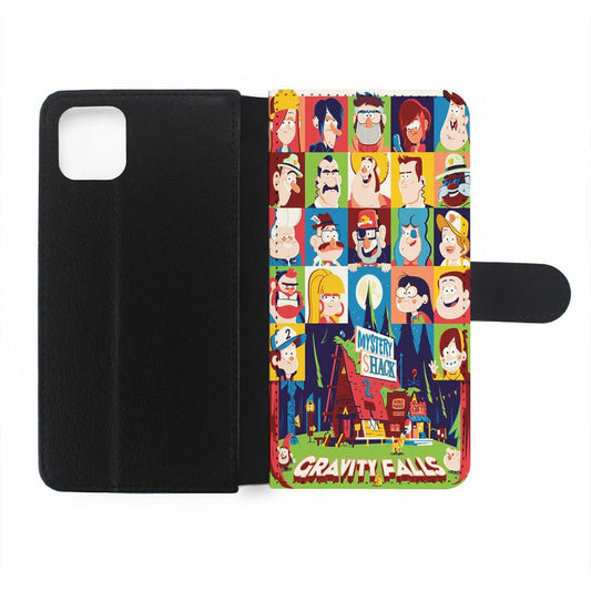 The Mystery Shack Gravity Falls Flip Wallet Phone Case-Oxvistore