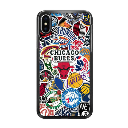 The NBA Clubs Afiliation iPhone X Case-Oxvistore