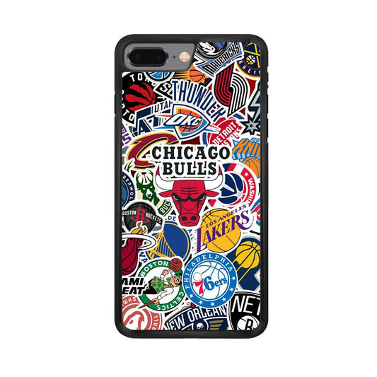 The NBA Clubs Afiliation iPhone 8 Plus Case-3D Case-Oxvistore
