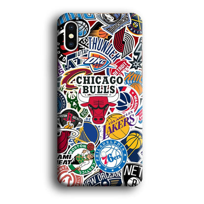 The NBA Clubs Afiliation iPhone X Case-Oxvistore