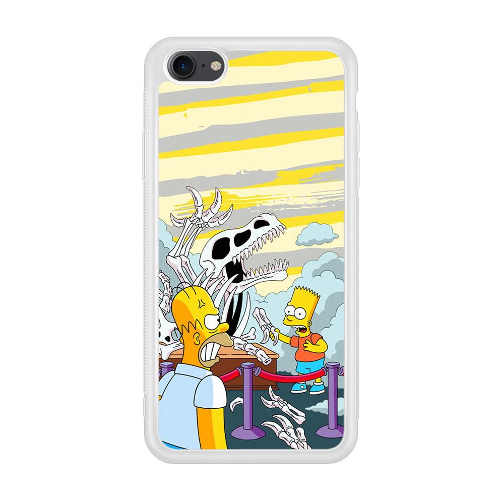 The Simpson Dad and Son Problems iPhone 8 Case-Oxvistore