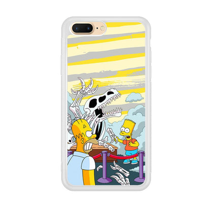 The Simpson Dad and Son Problems iPhone 8 Plus Case-Oxvistore