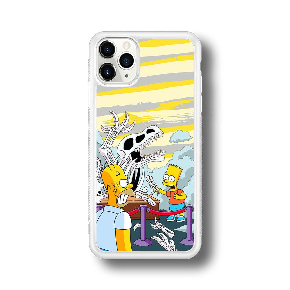 The Simpson Dad and Son Problems iPhone 11 Pro Case-Oxvistore