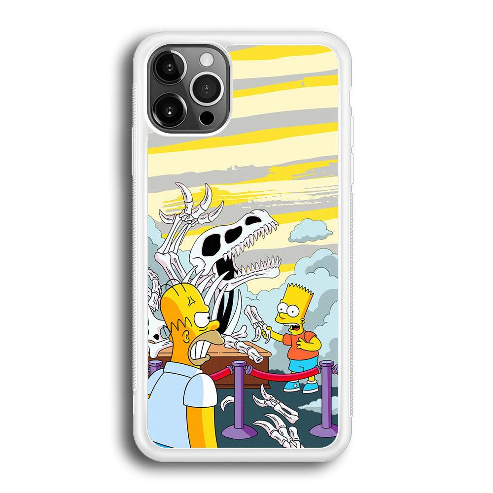 The Simpson Dad and Son Problems iPhone 12 Pro Max Case-Oxvistore