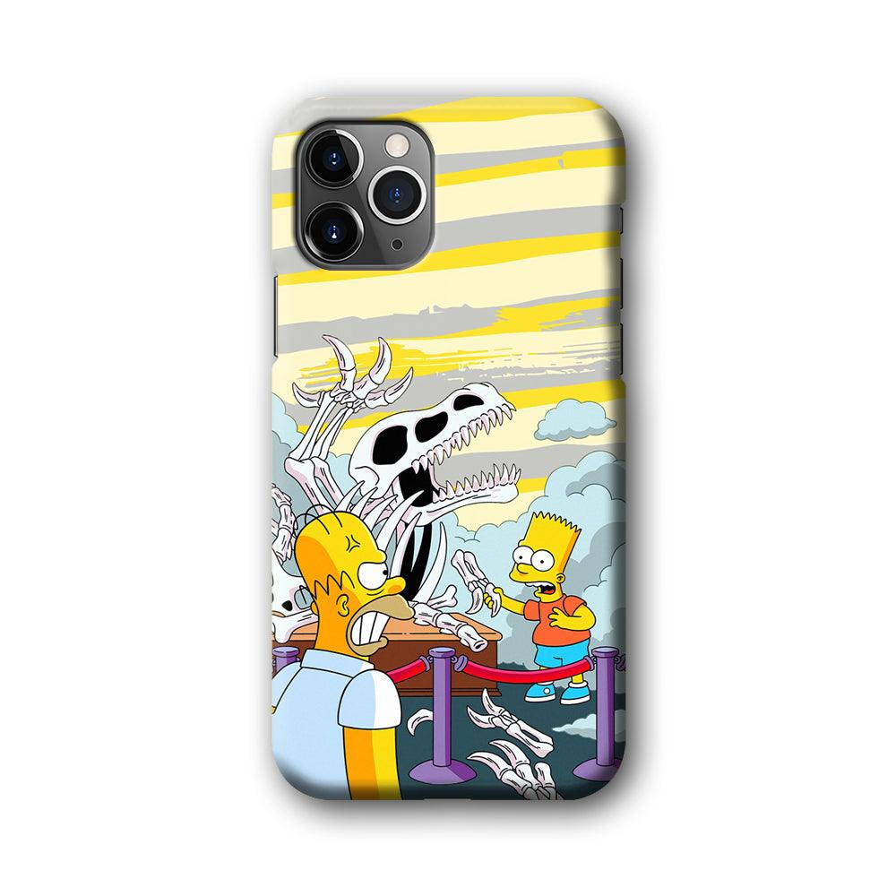 The Simpson Dad and Son Problems iPhone 11 Pro Max Case-Oxvistore