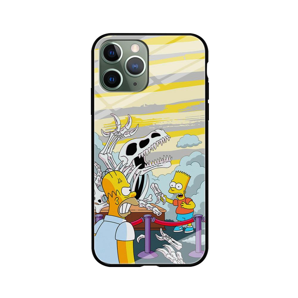 The Simpson Dad and Son Problems iPhone 11 Pro Max Case-Oxvistore