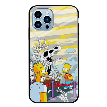 The Simpson Dad and Son Problems iPhone 14 Pro Case-Oxvistore