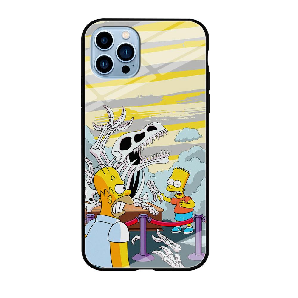 The Simpson Dad and Son Problems iPhone 12 Pro Max Case-Oxvistore