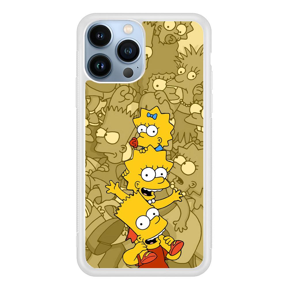 The Simpson Family Warmth iPhone 13 Pro Case-Oxvistore